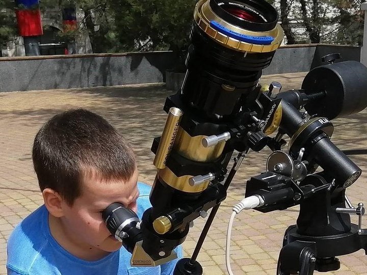 Программа «Наблюдение за Солнцем в телескоп»