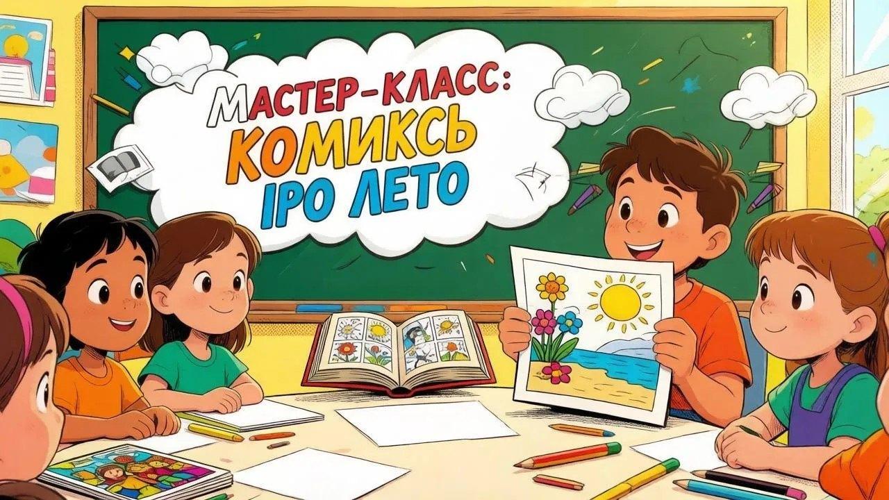 Мастер-класс «Комиксы про лето» — создание короткой графической истории