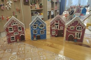 Мастер-класс «Интерьерный домик»