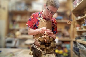 Творческая мастерская . Столярка.