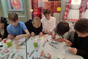 Мастер-класс «Новогодние штрихи»