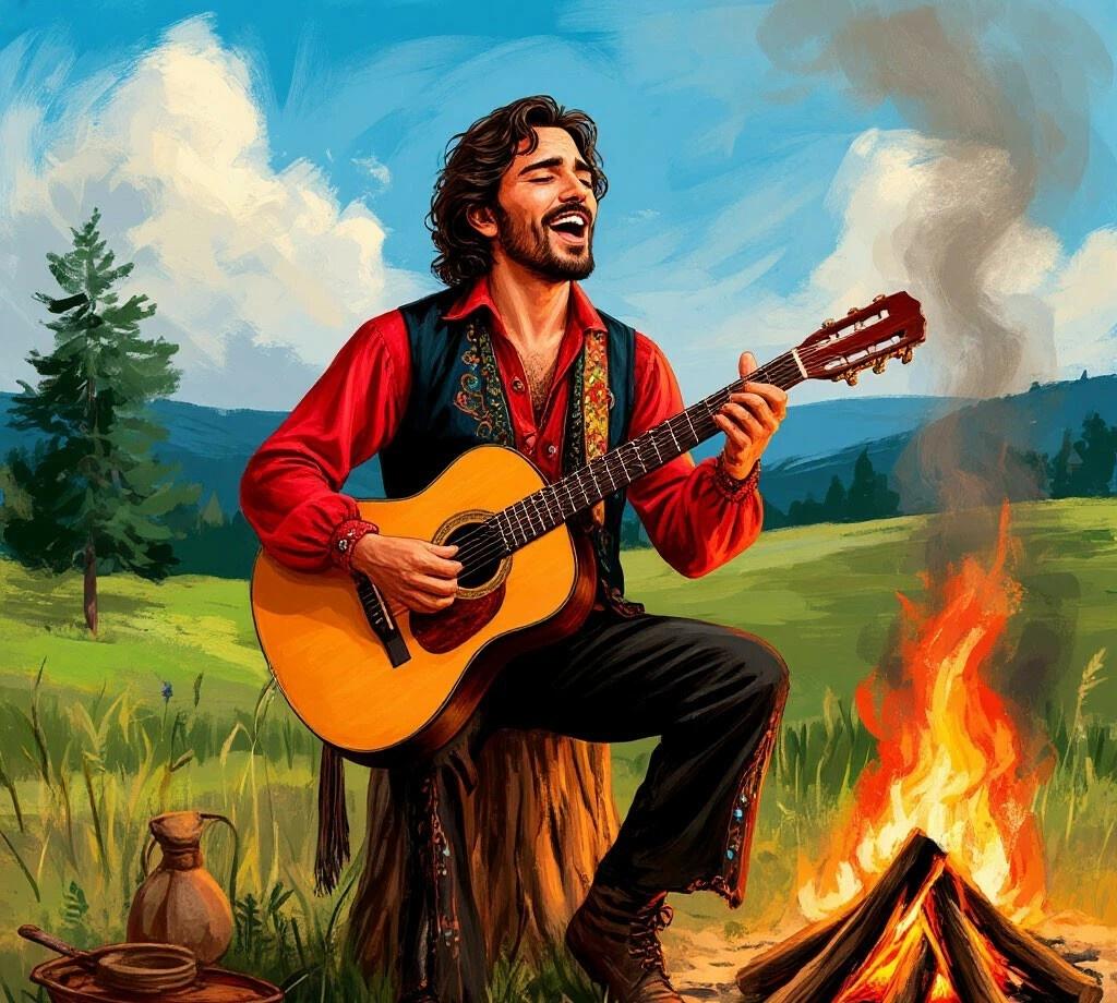 «Цыганской песни напев»