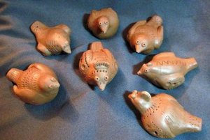 Мастер-класс «Птичка-свистулька из глины»