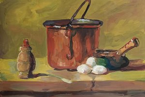 Виртуальная выставка «Котелок, ступка и три куриных яйца»