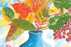 Художественная выставка «Наряды осени»