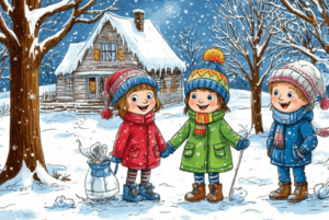 выставка творческих работ «Зима проказница»