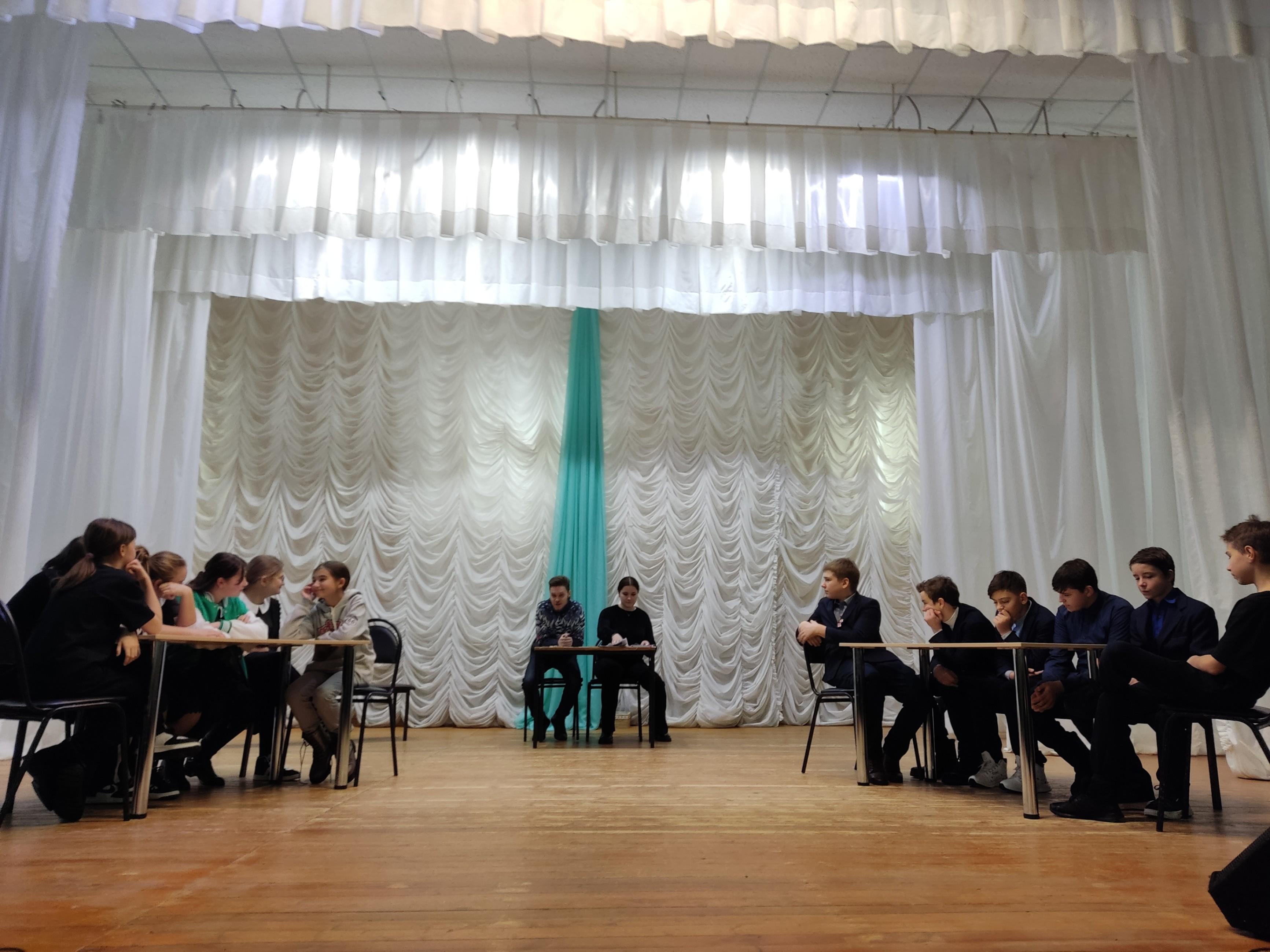 Интеллектуальная игра – «Говори, доказывай, убеждай»