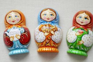 Мастер-класс «Роспись гипсовой матрешки»