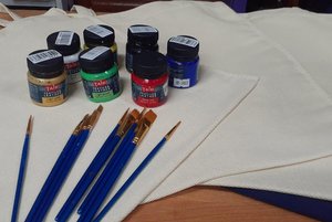 Мастер-класс по росписи шоперов