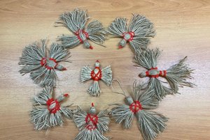 Мастер-класс «Птица счастья из джутового шпагата»