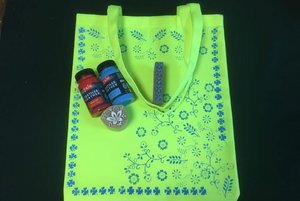 Мастер-класс «Декор шоппера методом набойки»