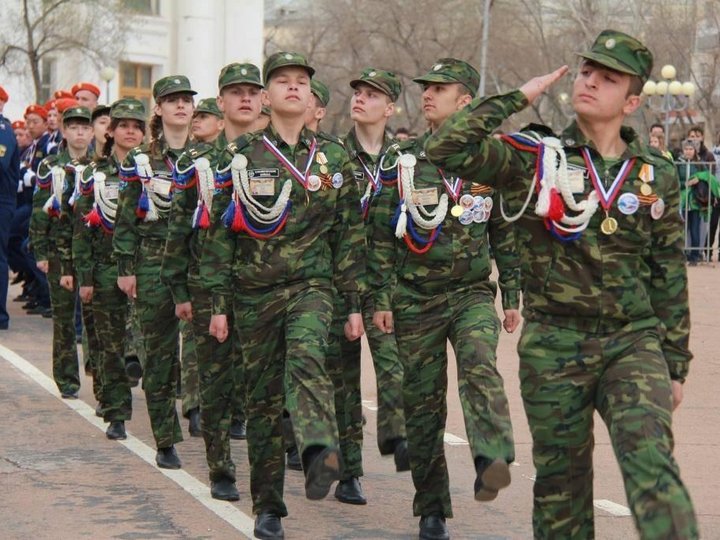 Встреча «Идут российские войска»