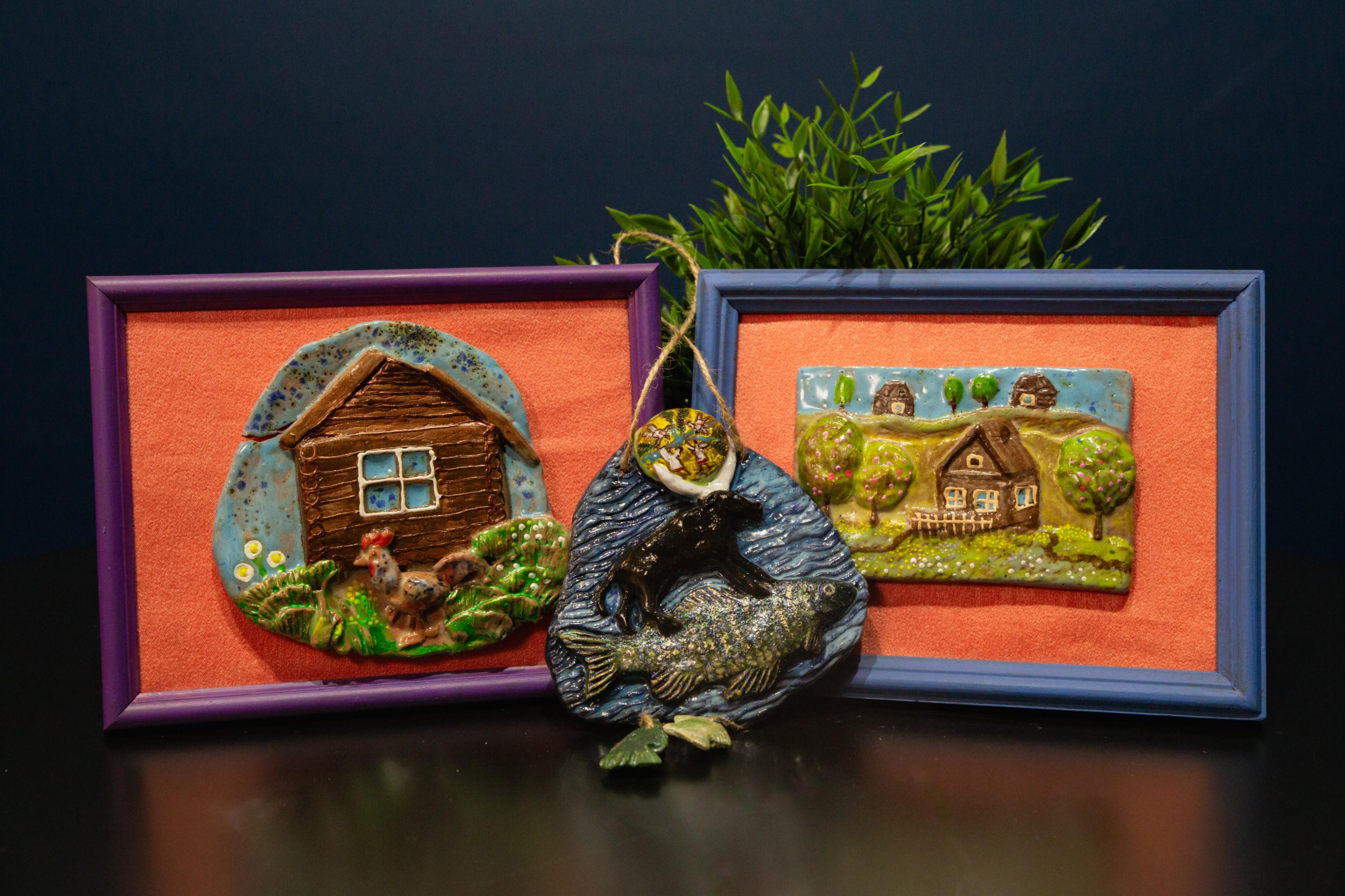 Мастер-класс по лепке керамического панно по мотивам удмурстких народных сказок и легенд