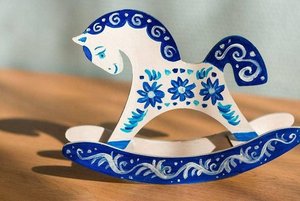 Мастер-класс «Лошадка-качалка»