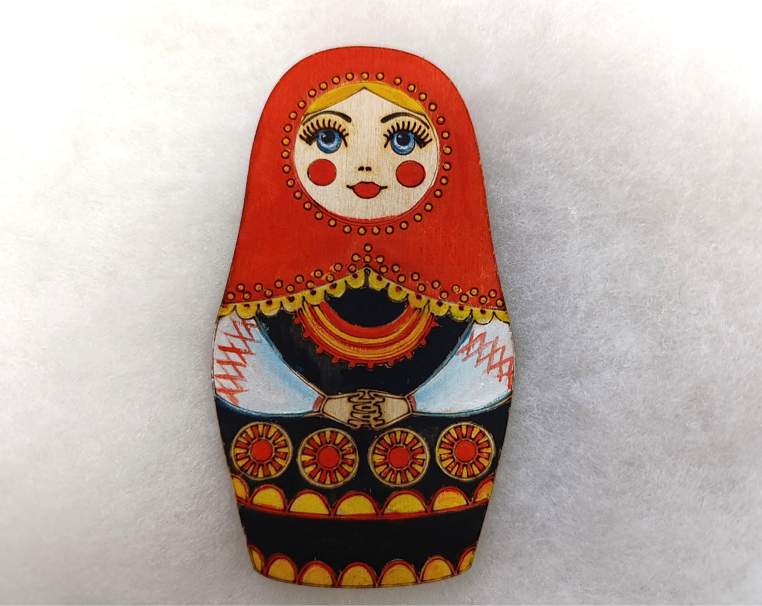 Мастер-класс «Роспись русской матрешки»