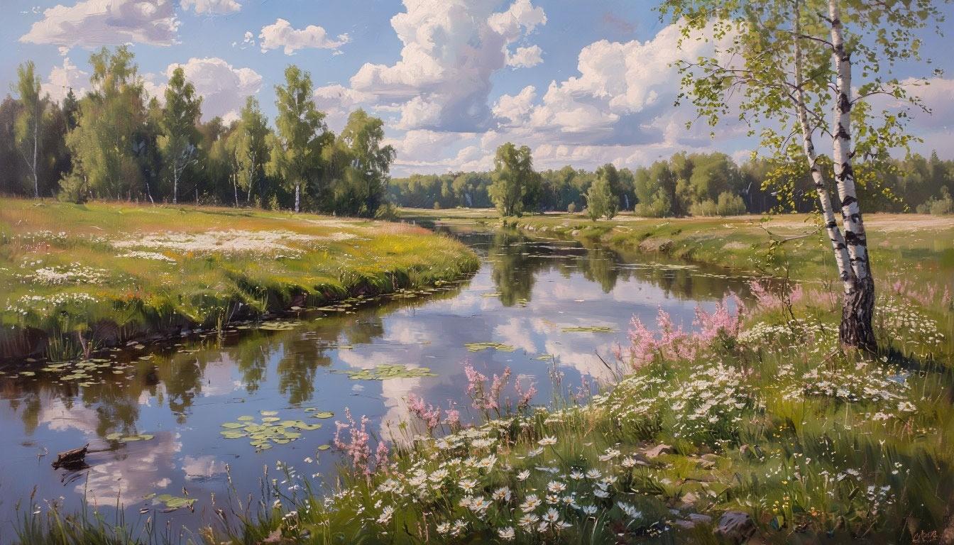 Мастер-класс «Весенний цвет»