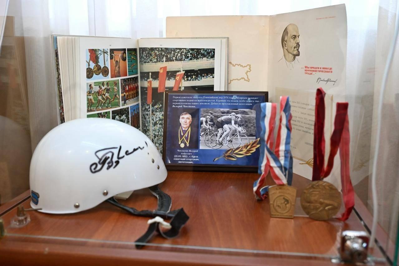 Выставка «От значка ГТО к Олимпийской медали»