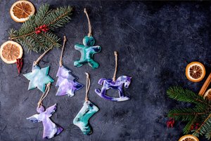 Мастер-класс по изготовлению новогодних сувениров из эпоксидной смолы