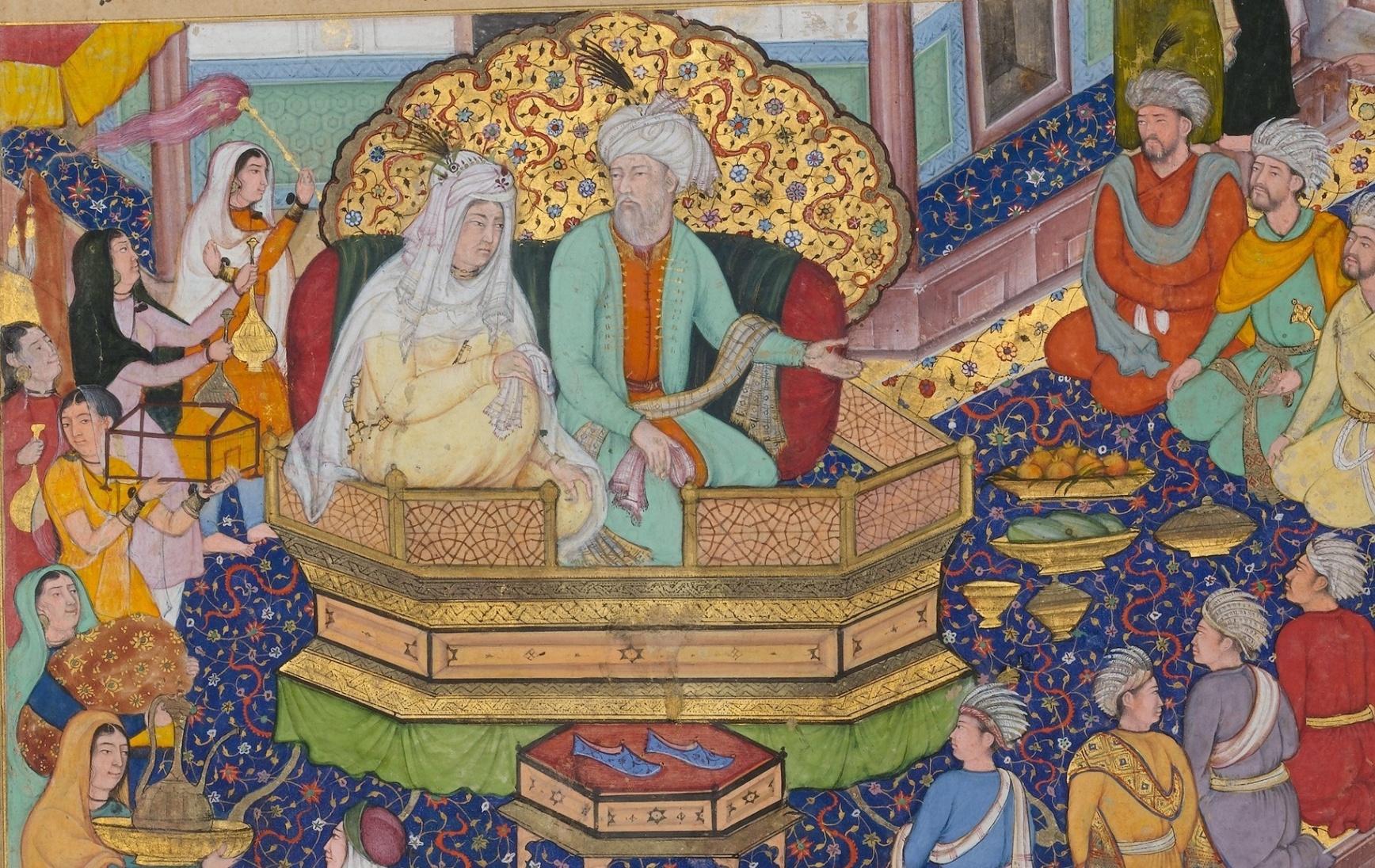 Занятие на экспозиции «Наследники Чингисхана»