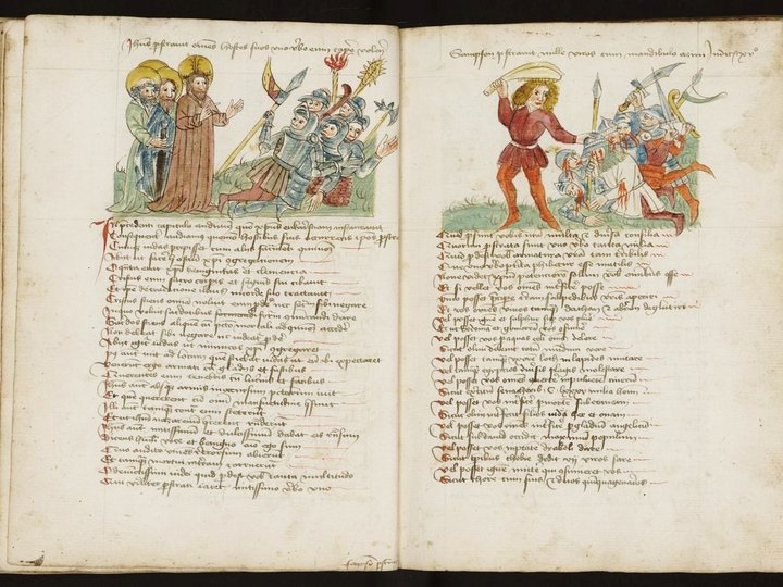 Виртуальная выставка «От Античности к Средневековью: поэзия в западноевропейских рукописях РНБ»
