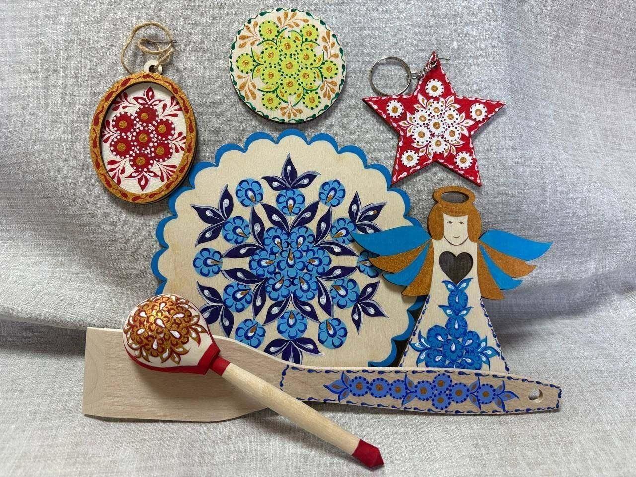 Мастер-класс «Роспись орнаментов народов России»