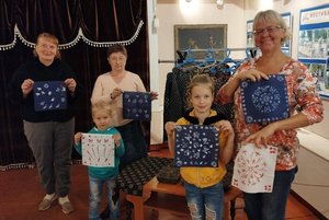 Мастер-класс «Русская набойка по ткани»