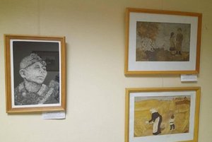 Выставка детских работ «Рисуя травами и цветами»