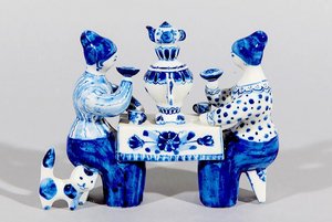 Мастер-класс «Сказочная гжель»