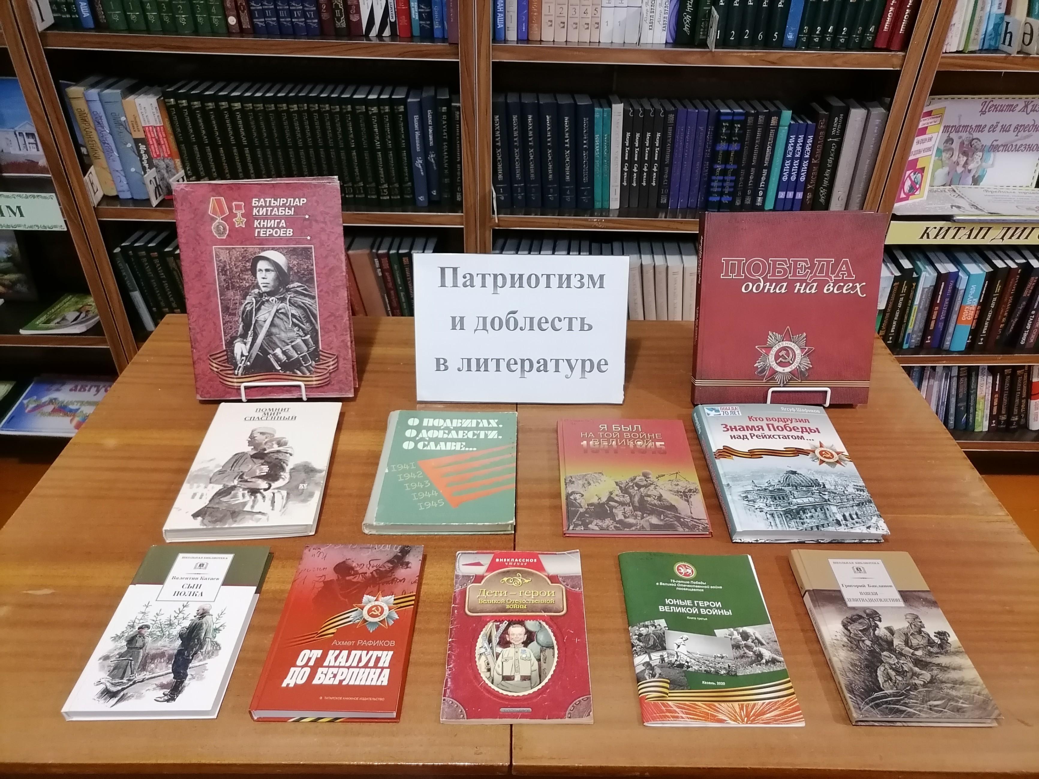 Программа «Патриотизм и доблесть в литературе»