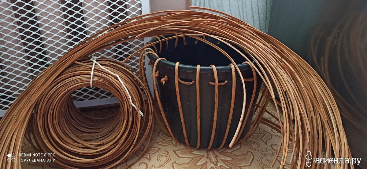 Мастер-класс по плетению из ротанга