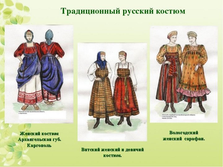 24 мая - День славянской письменности и культуры. Русский народный костюм.