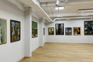 Выставка живописи Шувалова М.И. в художественном училище им. Н.К. Рериха