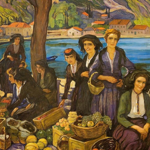 Лагманщик на алайском базаре картина автор