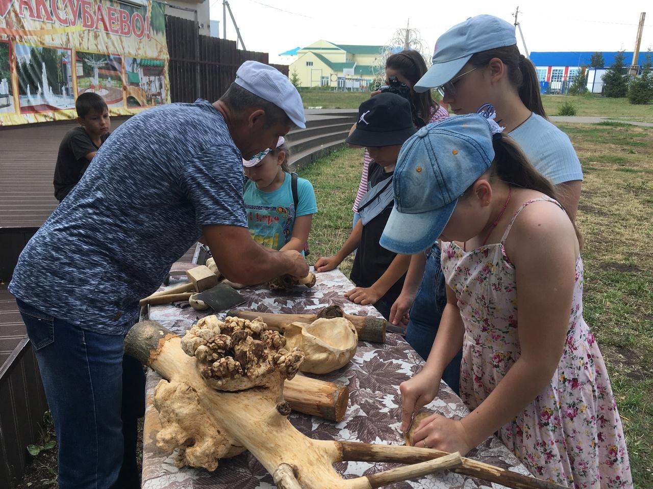 Мастер-класс по работе с березовым капом