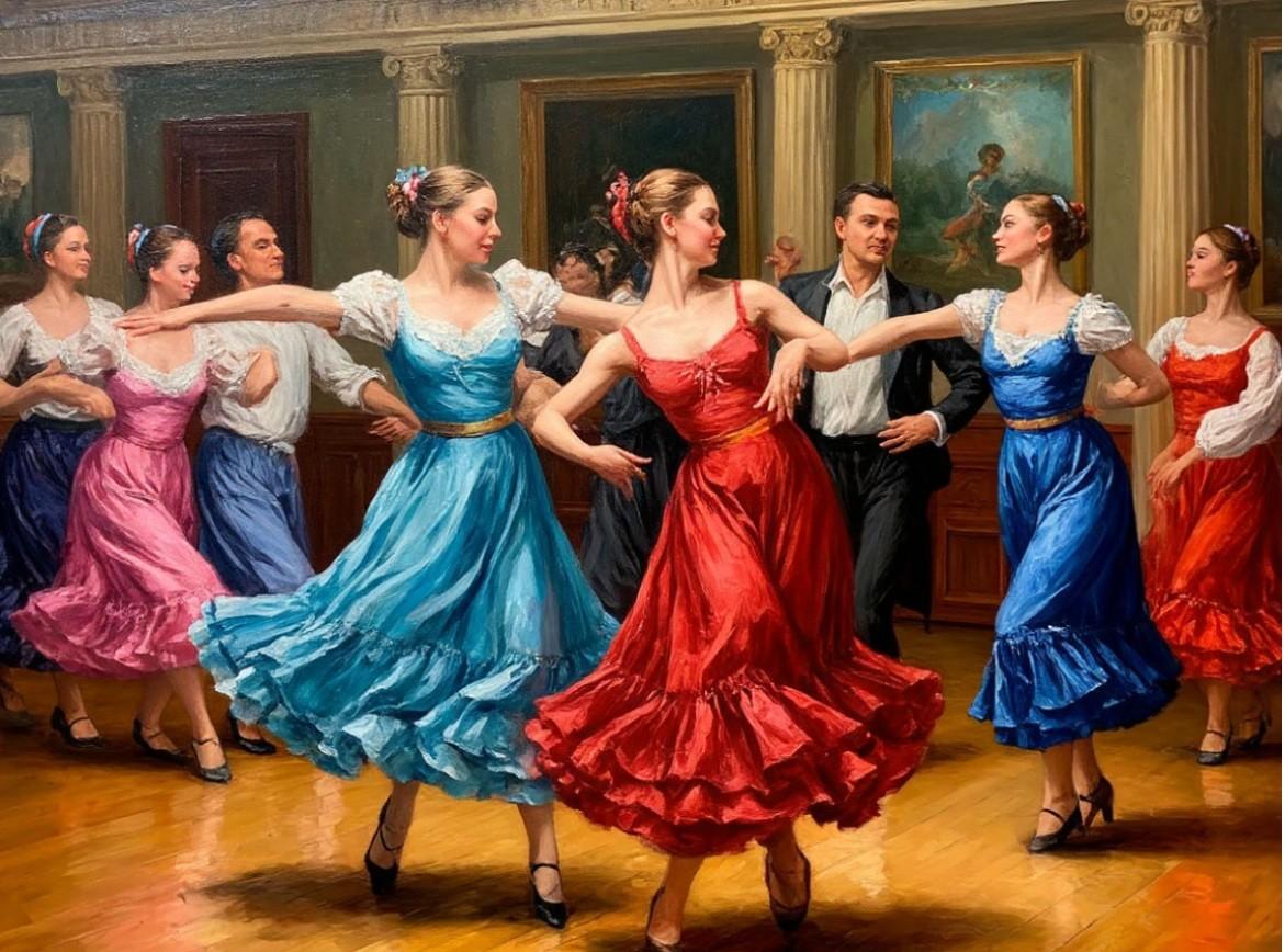 Мастер-класс по танцу для школьников