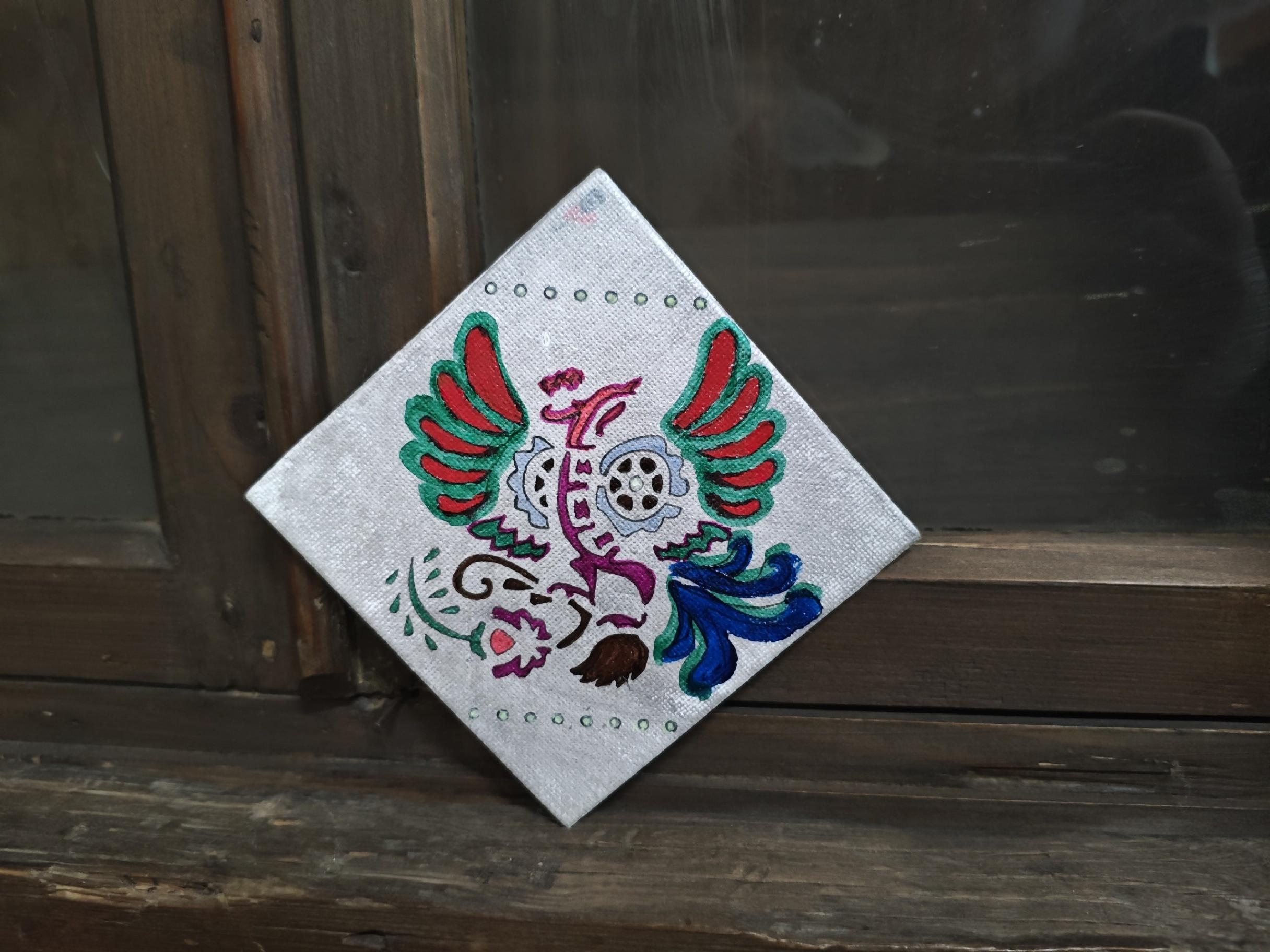 Мастер-класс «Узоры на холсте»