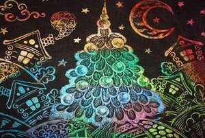 Мастер-класс «Графика граттаж»