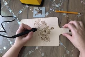 Мастер-класс по пирографии