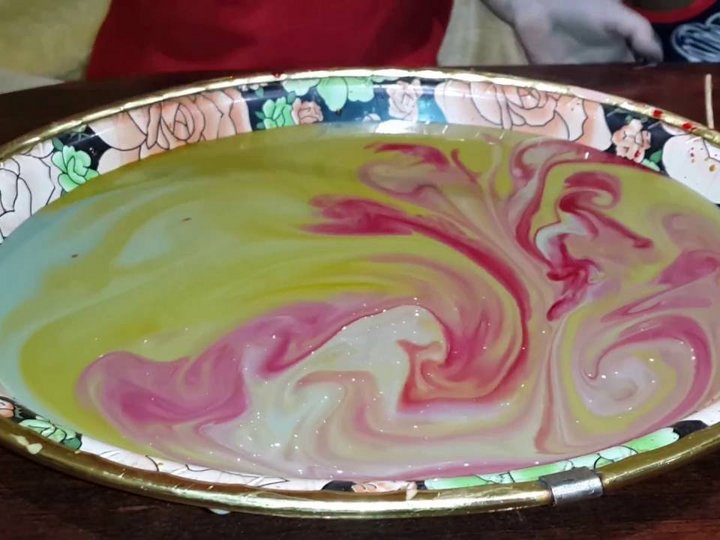 Рисунок на молоке мастер класс