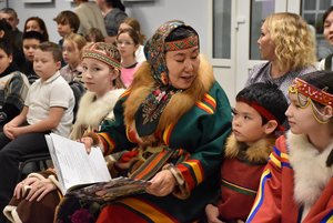 Спектакль «Каша из топора» («Тубкахад сертавы хаска») на ненецком языке