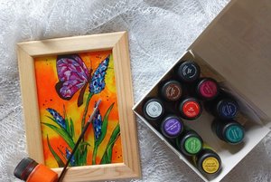 Мастер-класс «Рисуем на стекле»