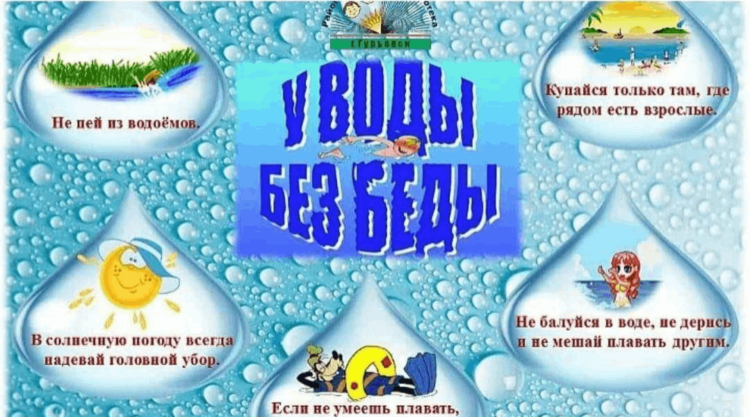 Беседа «Чтобы не было беды – будь осторожен у воды!»