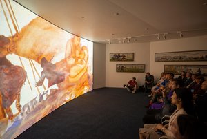 Мультимедийная выставка «Ожившие полотна Б. Н. Молчанова»