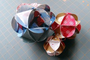 Мастер-класс по бумагопластике: «Новогодний шар желаний»