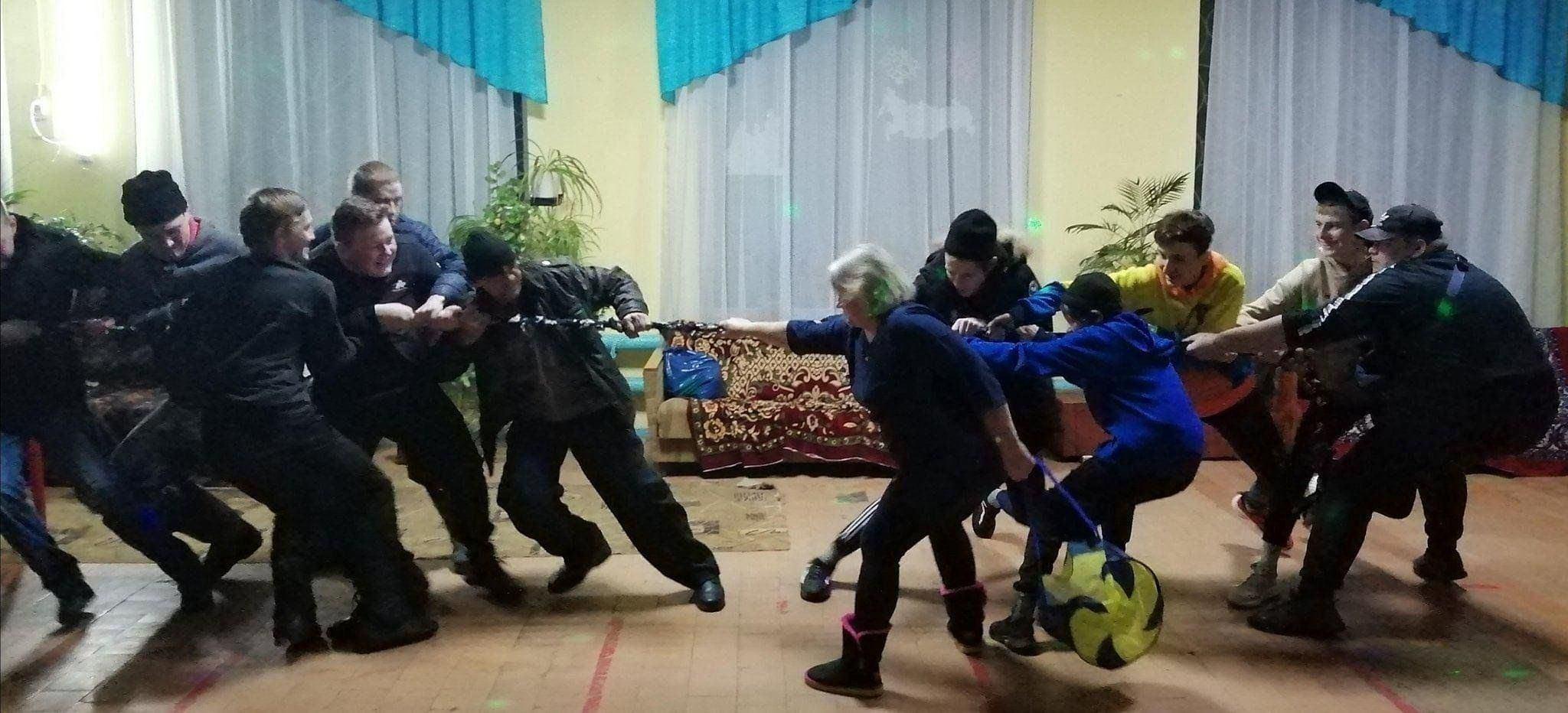 Дископрограмма с элементами игры «Двигайся больше»