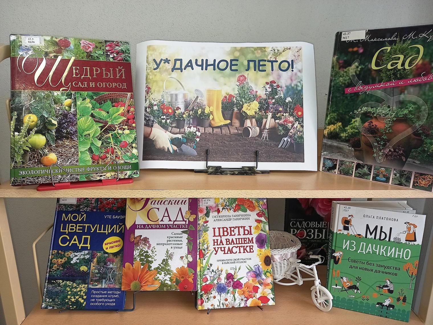 Книжная выставка «У*дачное лето»