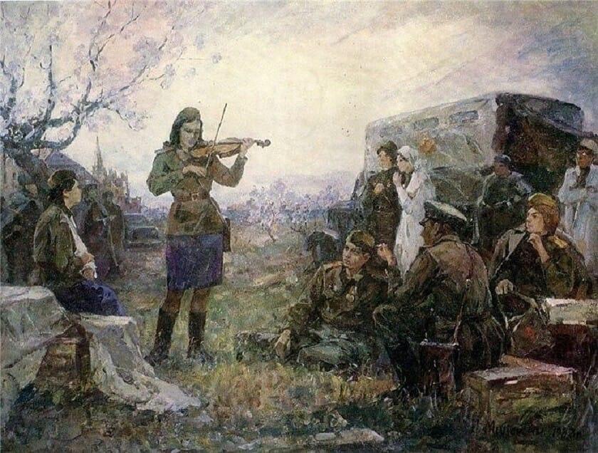 «Война глазами художника, сердцем солдата»