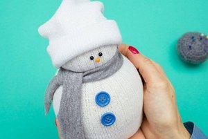 Мастер класс «Снеговик»