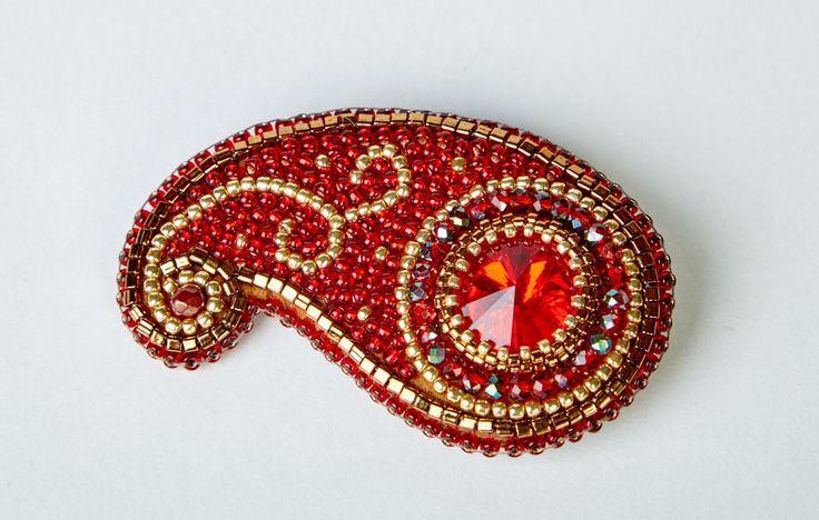 Мастер-класс «Брошь в татарском национальном стиле»