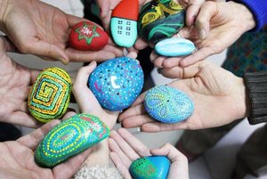 Мастер-класс «Петроглифы на камне»